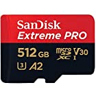 microSDXC 512GB SanDisk サンディスク Extreme PRO UHS-1 U3 V30 4K Ultra HD アプリ最適化 A2対応 SDアダプター付 [並行輸入品]