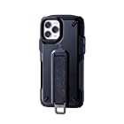 エレコム iPhone 11 Pro ケース アウトドア NESTOUT Trekking 指を通せるベルト付 [すばやく着脱可能な専用ホルダー付属] ブラック PM-A19BNESTTBK