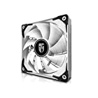 DEEPCOOL 低騒音設計ケースファン ホワイトモデル TF120S WHITE [DP-GS-H12FDB-TF120S-WH]