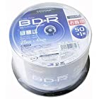 BD-R 4倍速 51枚パック 25GB HI-DISC ハイディスク ホワイトプリンタブル スピンドルケース HDBDR130YP51