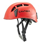 Xinda XINDA ヘルメット マウンテン キャップ ポルダー ライト 自転車 バイク スキー スノーボード ロック・クライミング スケートボード 防寒 防風 通気 安全対策 防具 防災 登山 乗馬 大人用 アップグレード XD-Q9650【