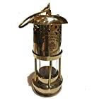 Roost Outdoors Brass Oil Ship Lantern (真鍮 オイルランタン シップランプ 船灯) ネルソンランプ アンカーランプ ケロシン ランタン 真鍮ランタン ブラスランタン 簡易日本語説明書付き 注油用スポイト付き