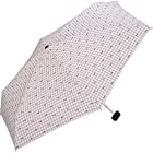 ワールドパーティー(Wpc.)雨傘折りたたみ傘レディースポーチタイプシアーリボンミニ50cm6983-180PK