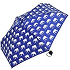 BAGGU umbrella mini(エレファント)レディース 折り畳み傘 50cm 雨傘