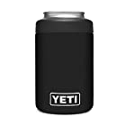 YETI 缶クーラー 12オンス ランブラー コルスター 2.0 BLACK [並行輸入品]