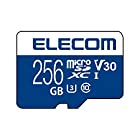 エレコム MicroSDXCカード データ復旧サービス付 ビデオスピードクラス対応 UHS-I U3 80MB s 256GB MF-MS256GU13V3R