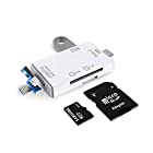SDカードリーダー Type-C/Micro usb/USB 3-in-1 カードリーダー【PC/Macbook/Android/タブレット対応】