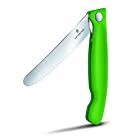 VICTORINOX(ビクトリノックス) トマトベジタブルフォールディングナイフ グリーン スイスクラシック 折りたたみ 波刃 6.7836.F4B