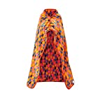 Sugibo(スギボー) 北欧テイストデザインのお洒落な Hot Blanket Wide ホットブランケットワイド SB20BW13(SO) サンセットオレンジ