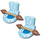 PIENSE 夏 プール おもちゃ トイ 海 子供 大人 水遊び ハンマー 2セット うんち型 便座型チェア 浮き袋 浮き輪 (うんち型(ホワイトチェア))