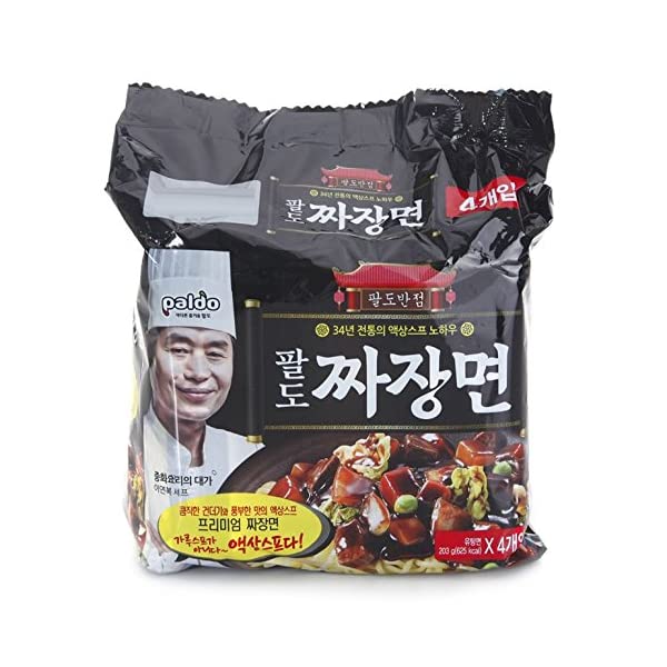 PALDO ジャージャー麺 4個入り 最大78%OFFクーポン 韓国ラーメン 八道 お値打ち価格で