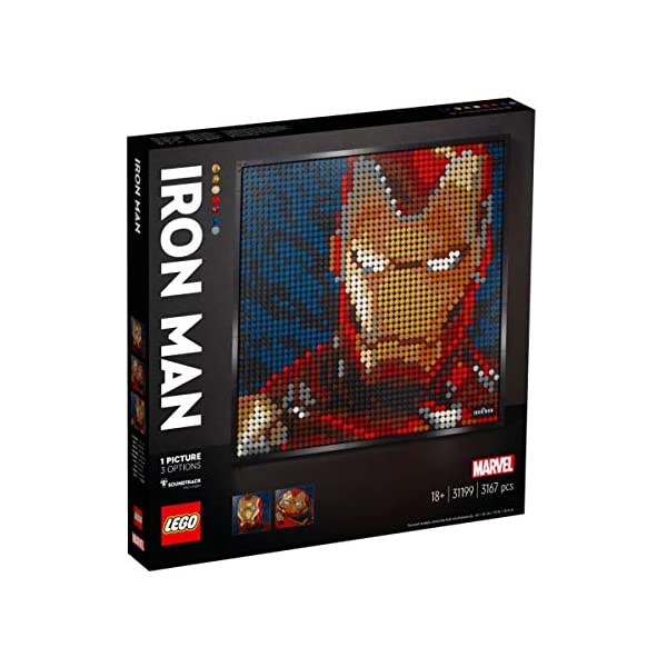 販売LEGO レゴアート　アイアンマン　3セット その他