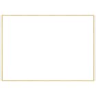 木製パズルフレーム ウッディーパネルエクセレント ゴールドライン シャインホワイト(38x53cm)