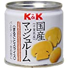 K&K 国産マッシュルーム丸ごとスライス缶 85g×6個