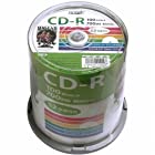 HI-DISC データ用CD-R HDCR80GP100 (700MB/52倍速/100枚)