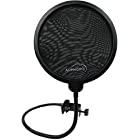 Auphonix Blue Yetiマイクのポップガード 2重張り Popfilter Double screen mesh