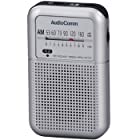 オーディオコム AM専用ポケットラジオAudioComm RAD-A117N(07-5762)