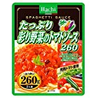 ハチ食品 たっぷり彩り野菜のトマトソース260g×12袋