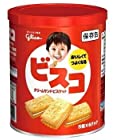江崎グリコ ビスコ保存缶(非常食) 30枚×10個