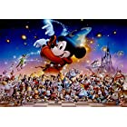 500ピース ジグソーパズル ディズニー Mickey's Party ぎゅっとシリーズ 【ステンドアート】 (25x36cm)
