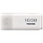 16GB TOSHIBA 東芝 USBメモリー TransMemory USB2.0対応 キャップ式 ホワイト 海外リテール THN-U202W0160A4 [並行輸入品]