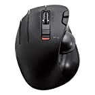 ELECOM Left-handed Wireless track ball mouse 6 button Tilt function Black M-XT4DRBK [並行輸入品]