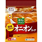 東洋水産 マルちゃん 素材のチカラ 国産オニオンスープ (7.3g×5食)×6袋入