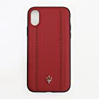 MASERATI(マセラティ)・公式ライセンス品 iPhoneXS iPhoneX 本革 ハードケース MAGPEHCPXBU