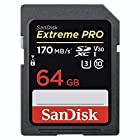 SanDisk 64GB Extreme PRO UHS-I SDXC 170MB/s SDSDXXY-064G サンディスク 海外パッケージ品
