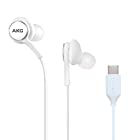 SAMSUNG EO-IG955 Earphones Tuned by AKG/Galaxy ギャラクシー イヤホン USB Type C [並行輸入品] バルク品【Note10付属純正イヤホン】Samsungロゴ Note10+他 White(白）