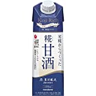 マルコメ プラス糀 米糀からつくった糀甘酒LL 糀リッチ粒 1000ml ×6本