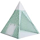 ルームアンドホーム キッズテント 子供用テント 収納玩具 室内キャンプ 三角 くも柄 152×132×132cm