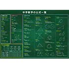 お風呂学習ポスターシリーズ (数学公式一覧表(13~99歳))