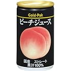 ゴールドパック 国産ピーチジュース 160g×20本 【ストレート】