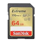【 サンディスク 正規品 】 SDカード 64GB SDXC Class10 UHS-I U3 V30 SanDisk Extreme SDSDXV2-064G-GHJIN 新パッケージ