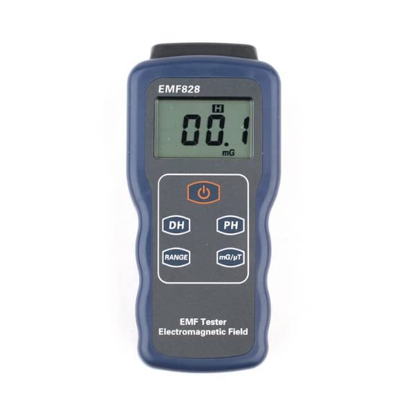 コンパクト電磁波測定器 デジタルガウスメーター EMFテスター 低周波電磁波の強度を手軽に測定 FMTEMF828：[Daily