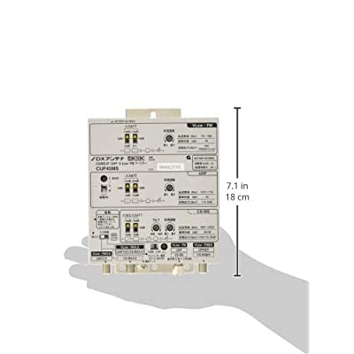 公式限定CUF45MS CS/BS-IF・UHF・FMブースター ＤXアンテナ ■K0022605 ブースター