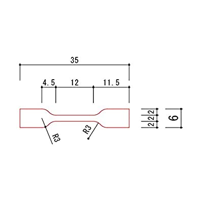 ヤマダモール | 試験片カット用刃型 ダンベル刃型 7号 | ヤマダデンキ