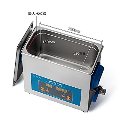 ヤマダモール | GTSONIC 超音波洗浄機 業務用 中型 超音波洗浄器 6L 