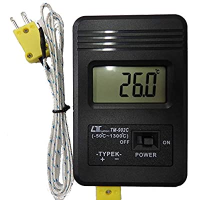 ヤマダモール | 469 PPLS デジタル温度計 TR-TEMK01 K型熱電対付き 単4