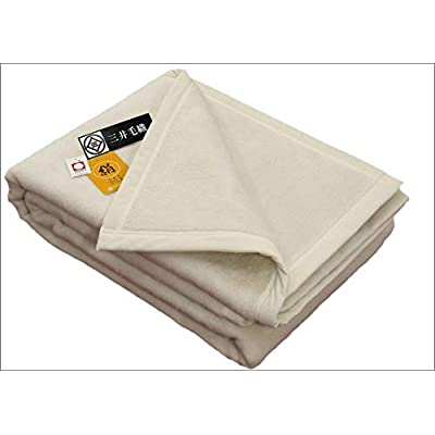 公式 三井毛織 洗える 最大56%OFFクーポン シルク毛布 シングルサイズ 結婚祝い 日本製 二重織り仕立て ホワイト 140x200cm