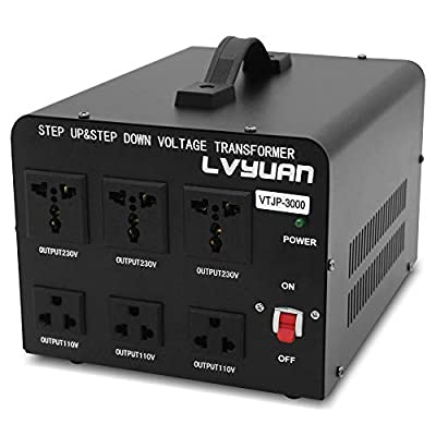 未使用　LVYUAN リョクエン　海外国内両用型変圧器 2000W