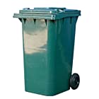 ダルトン(Dulton) ゴミ箱 プラスチック トラッシュカン グリーン 240Lサイズ PLASTIC TRASH CAN GREEN PT240GN