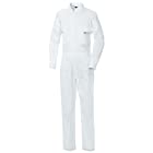 SOWA(ソーワ) 作業服 メンズ 長袖 つなぎ ホワイト 4Lサイズ 9000 【綿100% オールシーズン レディースサイズ対応】