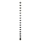 彩か【SAIKA】 アンティーク調 雨樋(あまどい) レインチェーン UumbrellaX20個連結 屋根にかけるフック付き CMI-122