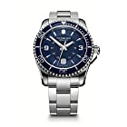 [ビクトリノックス] 腕時計 MAVERICK ステンレススチールケース(316L) ブルーダイヤル ステンレススチールブレスレット 241602 メンズ 正規輸入品 シルバー