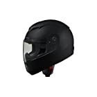 リード工業(LEAD) バイクヘルメット フルフェイス STRAX マットブラック Mサイズ(57-58cm未満) SF-12