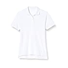 [セシール] ポロシャツ ディリーポロシャツ UVカット 半袖 レディース AA-419 ホワイト 日本 M-(日本サイズM相当)