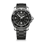 [ビクトリノックス] 腕時計 MAVERICK ステンレススチールケース(316L) ブラックダイヤル ブラックラバーストラップ 241698 メンズ 正規輸入品 ブラック