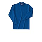 ホシ服装IDIES 236長袖ハイネックシャツ ロイヤルブルー サイズ:M